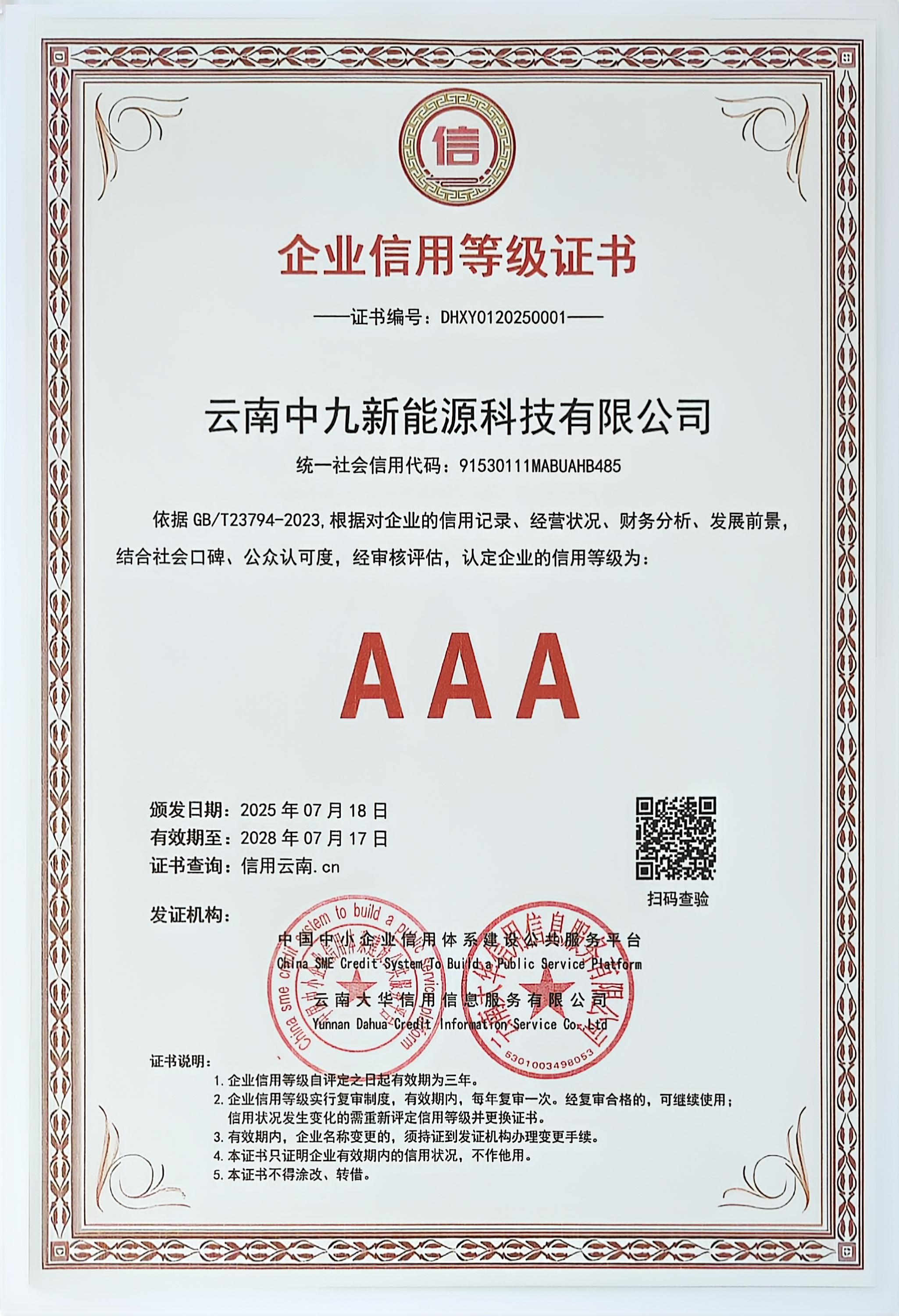 单位1企业信用等级证书.jpg